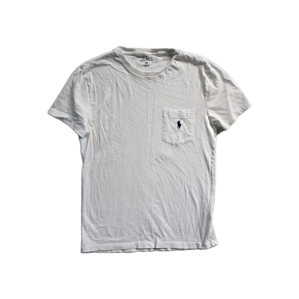 Polo Ralph Lauren Men's Tshirt  White  XS Cotton Crew Neck